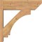 Ekena Millwork Imperial Slat Smooth Outlooker, Western Red Cedar, 7 1/2"W x 24"D x 24"H OUT08X24X24IMP06SWR - alternate 2